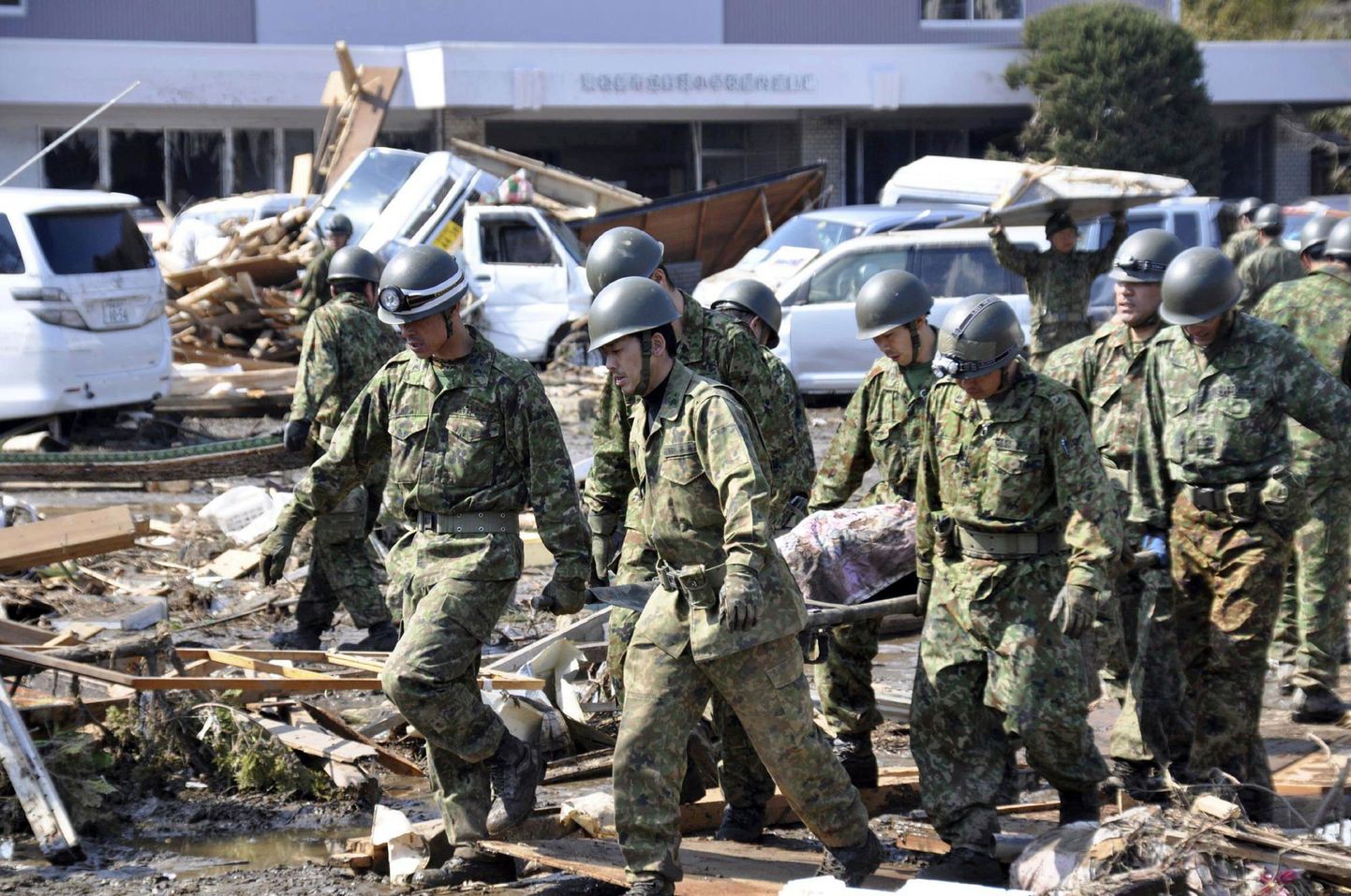 Miyagi prefektuuri rannikualalt leiti 2000 hukkunut