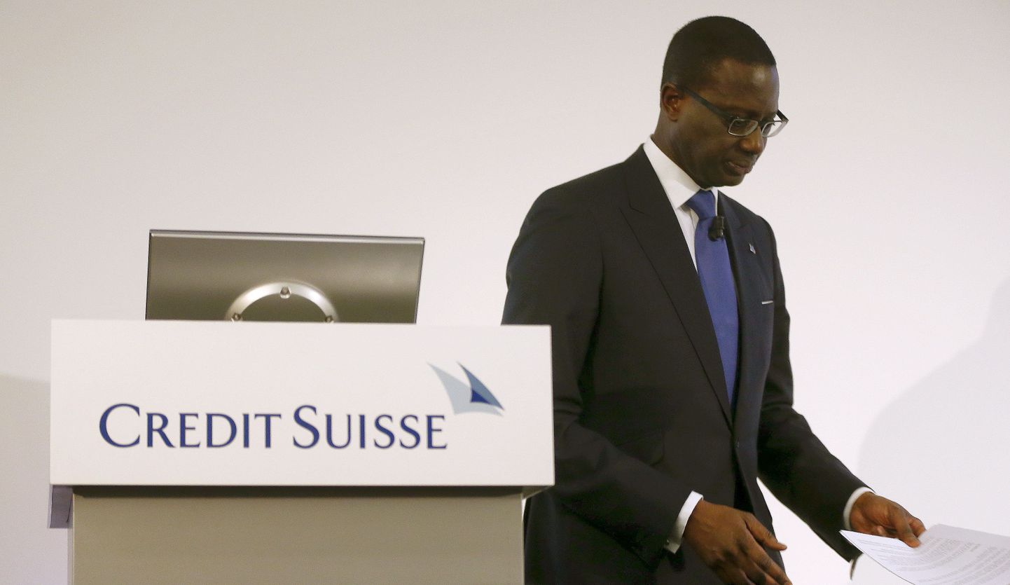 Šveitsi suurpanga Credit Suisse juht Tidjane Thiam