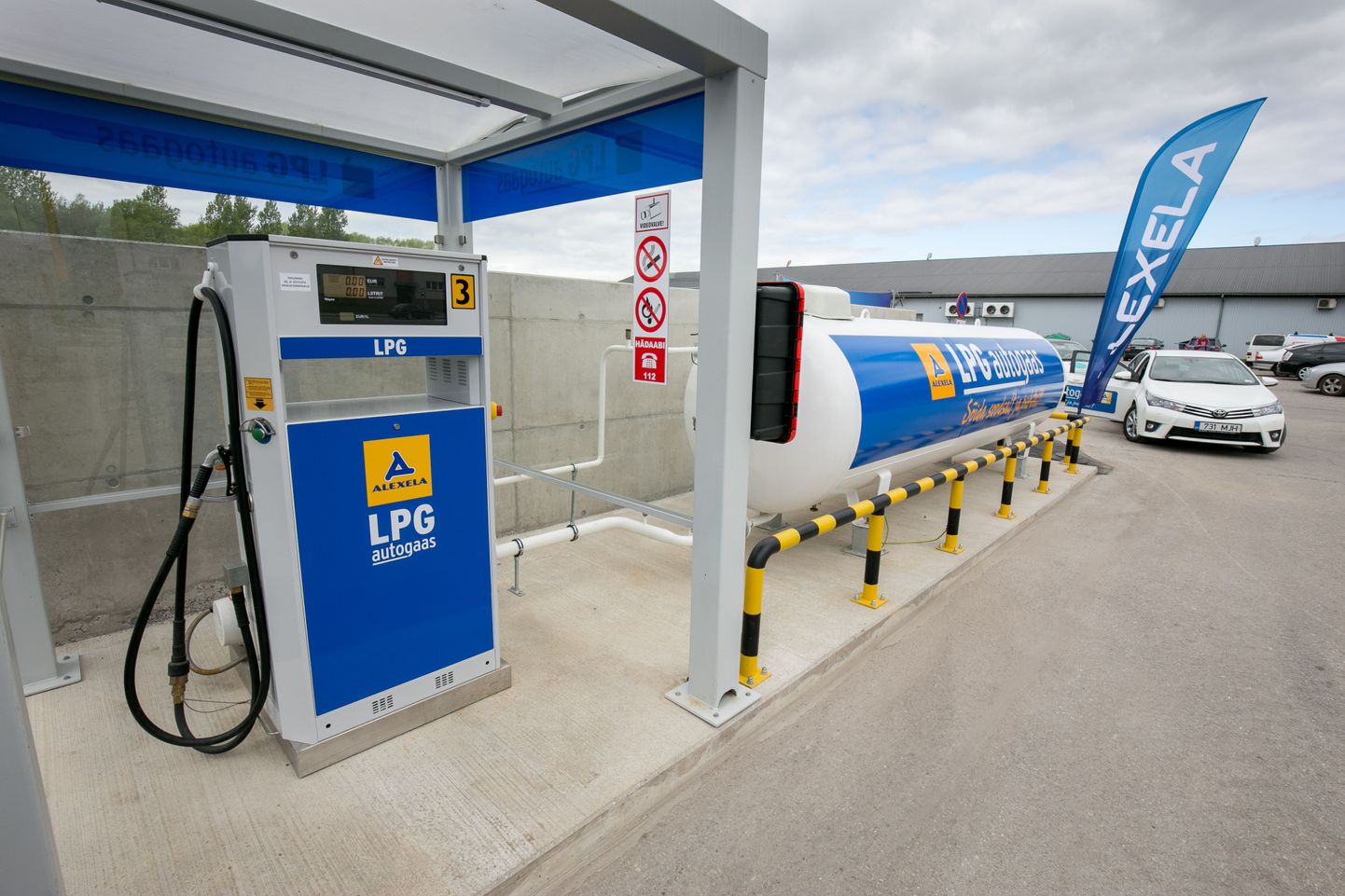 Alexela avas Pärnus Härma keskuses oma esimese LPG-tankla Pärnu maakonnas.