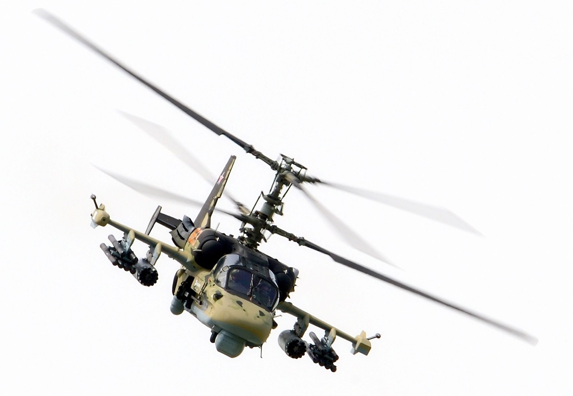 Vene kopter Kamov KA-52 Alligator.