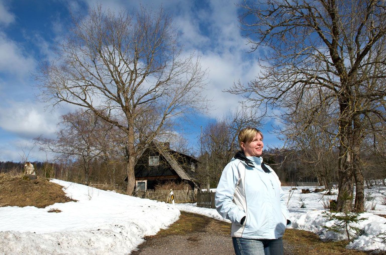 Otepää valla Pilkuse küla elanik Liisa Ruukel tõdes, et radari ehitamine rikub nende elukeskkonda.