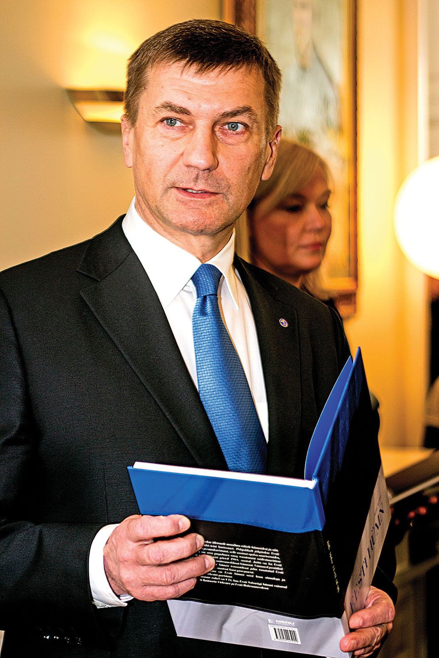 Премьер-министр Эстонии Андрус Ансип.