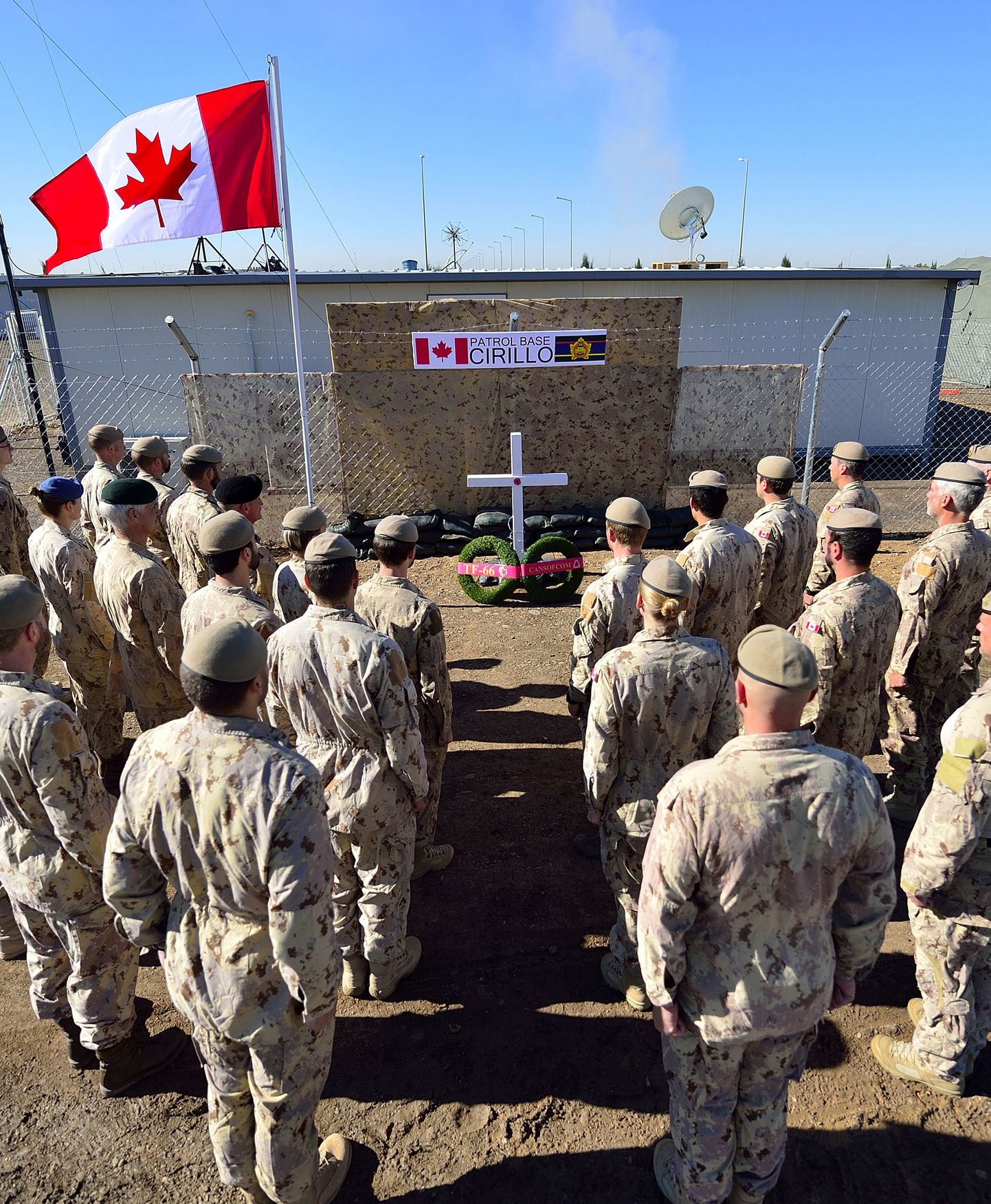 Kanada eriüksuse võitlejad Iraagis.