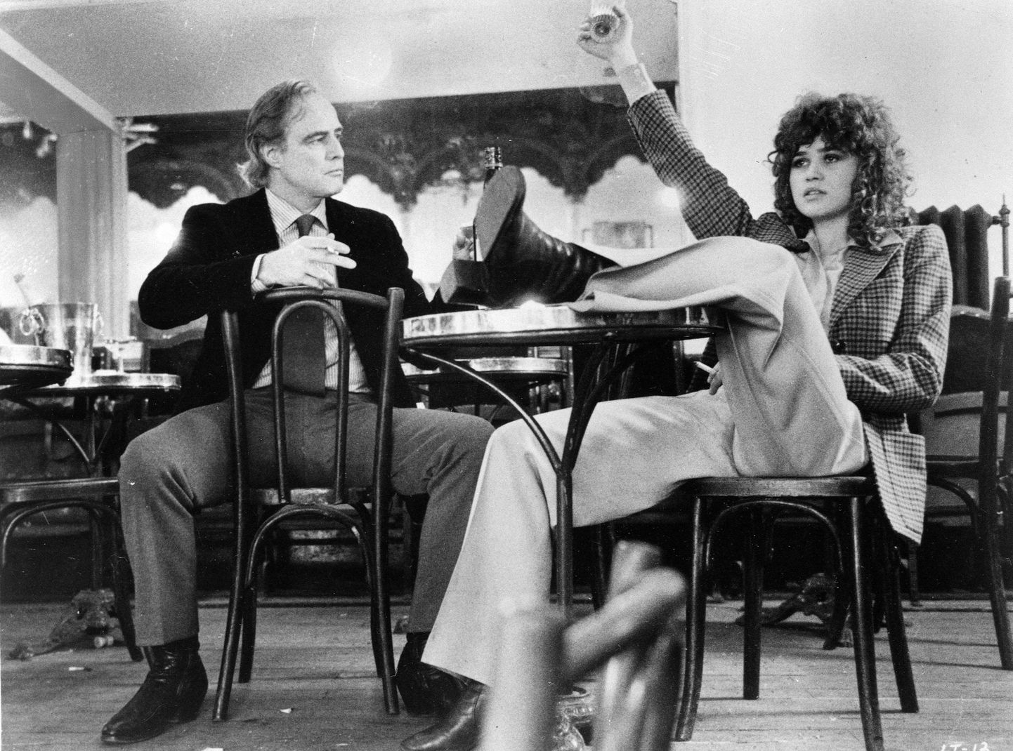 Marlon Brando, Maria Schneider filmis "The Last Tango in Paris"