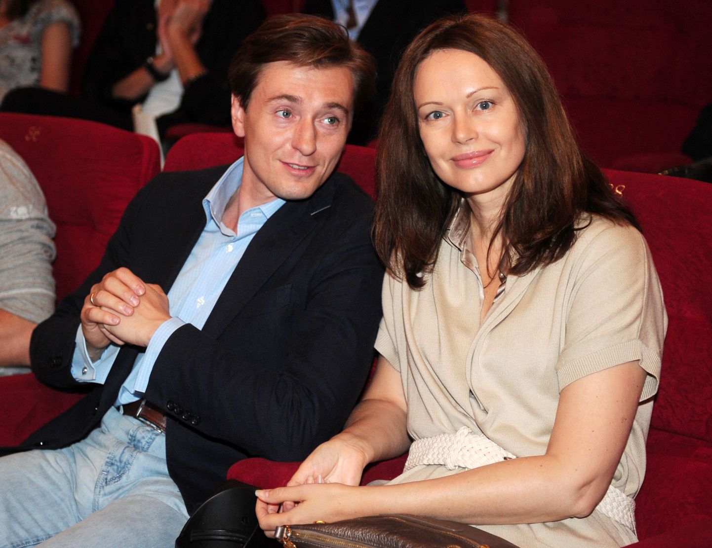 Сергей Безруков с женой Ириной