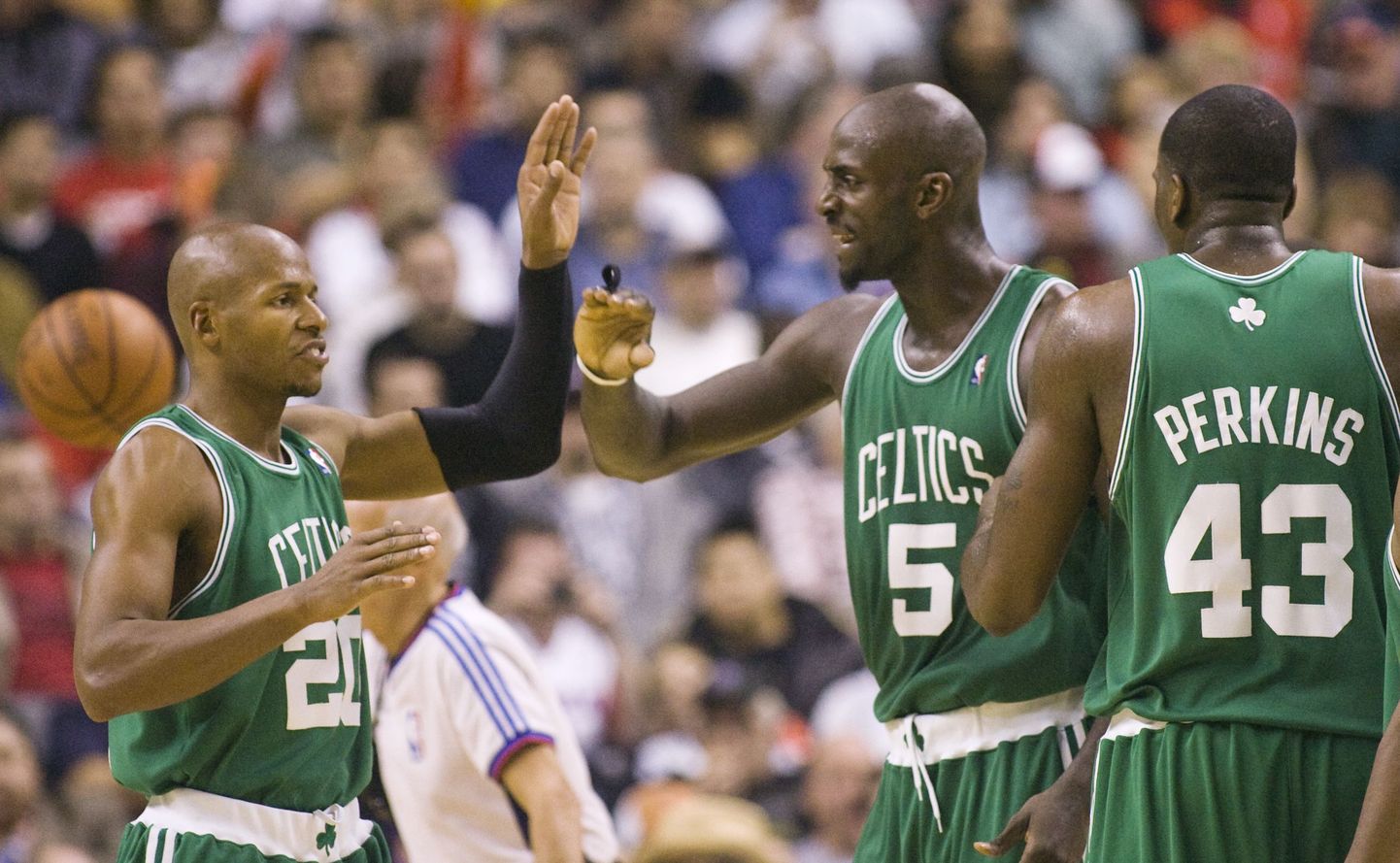 Boston Celticsi mängijad.