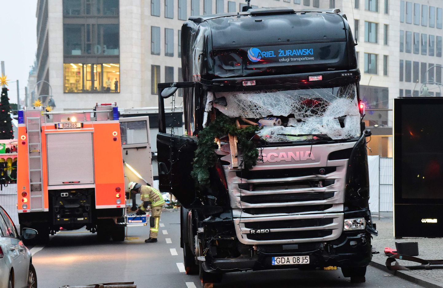 Berliini jõuluturu rünnakus kasutatud veoauto