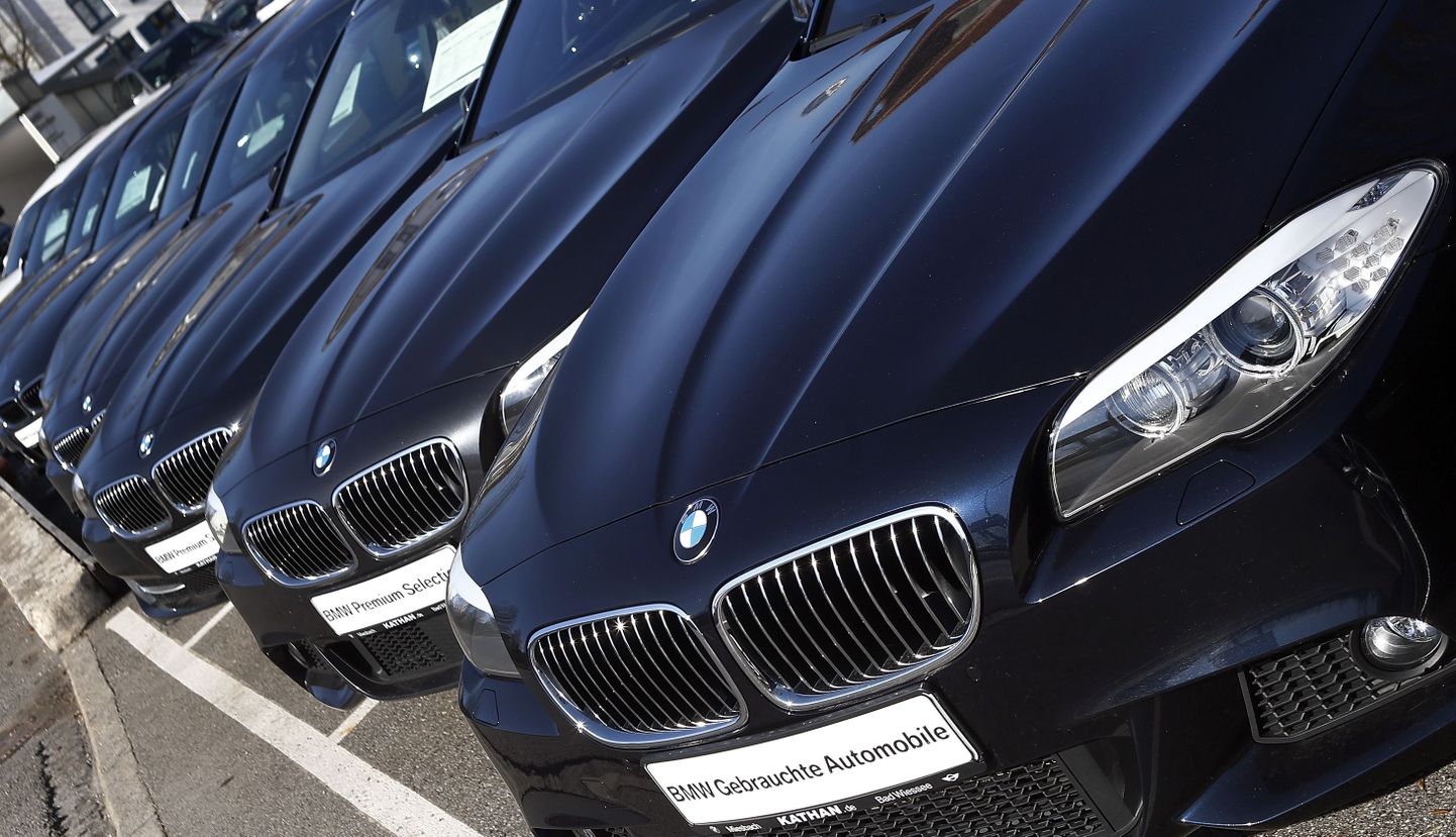 Uhiuued BMWd Saksamaal Miesbachis.