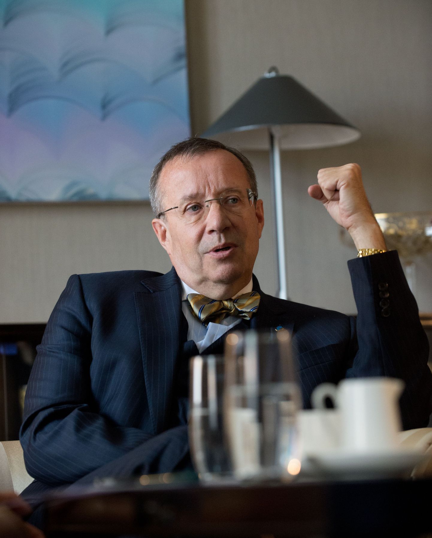 Президент Эстонии Тоомас-Хендрик Ильвес.