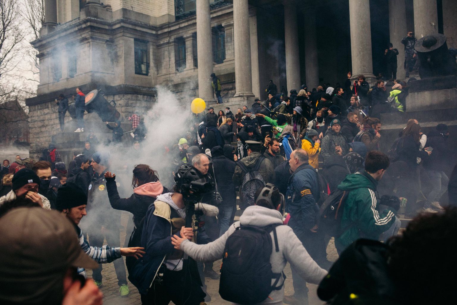 Protesti Briselē.