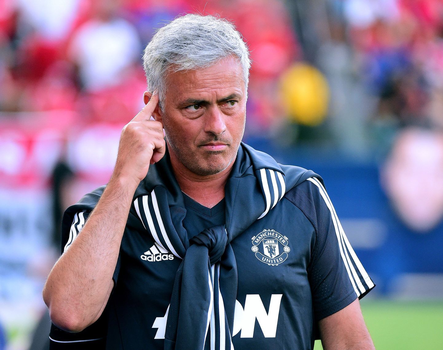 Manchester Unitedi peatreener Jose Mourinho.