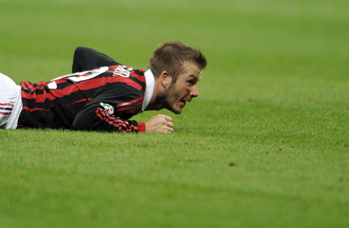 David Beckham on kahel korral laenulepingu alusel Milani meeskonda esindanud