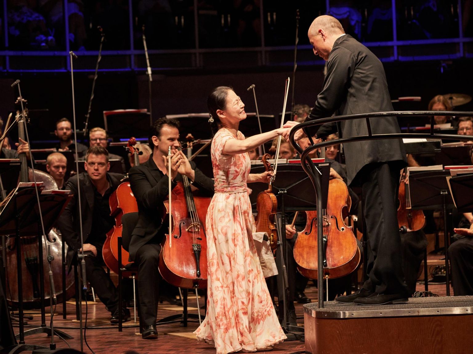 Eesti Festivaliorkestri kontsert 11. augustil Paavo Järvi juhatusel, solistiks viiuldaja Midori.