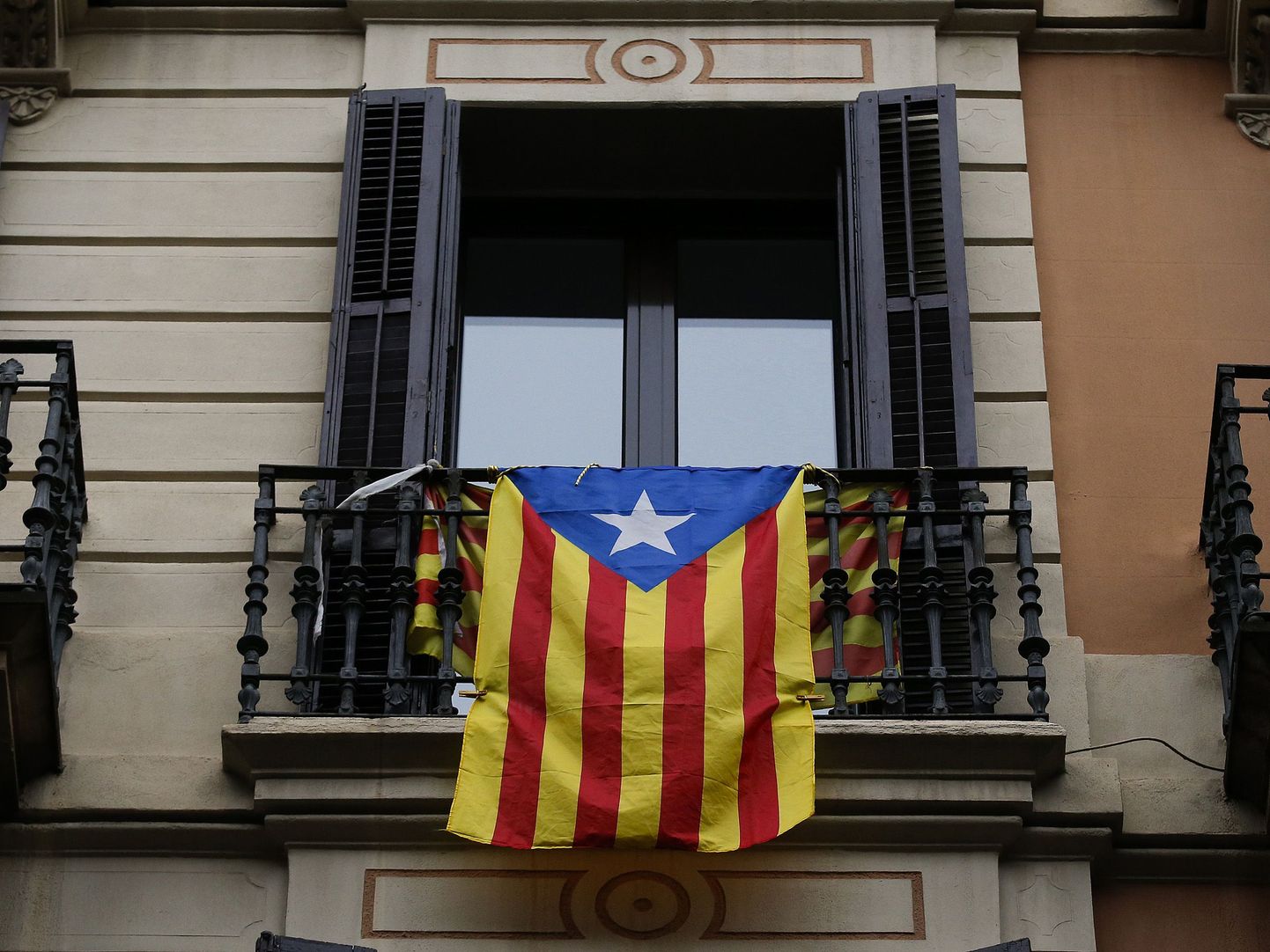 Kataloonia rahvuslipp.