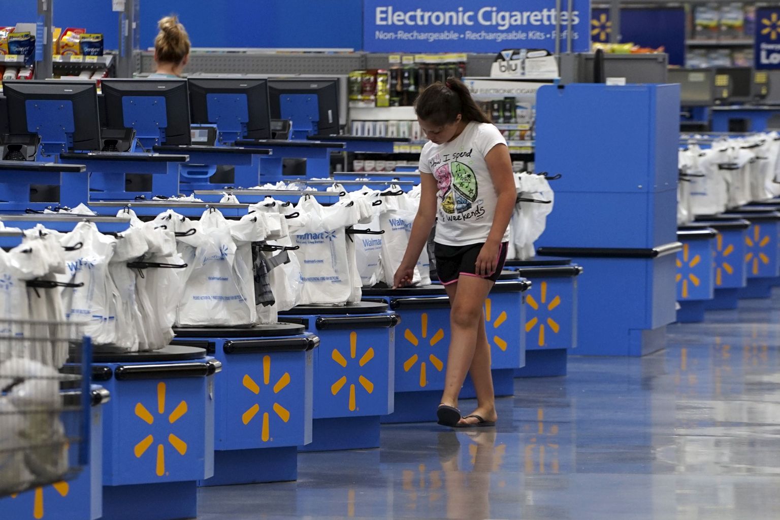 Walmarti kaubanduskeskus Springdales, Arkansase osariigis USAs.