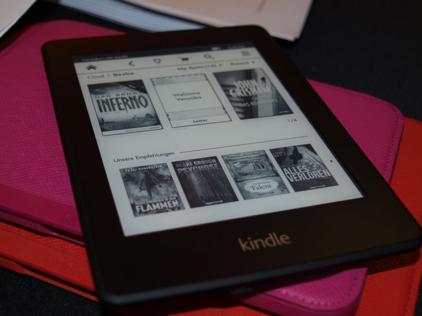 Amazoni uue põlvkonna Kindle Paperwhite  e-luger