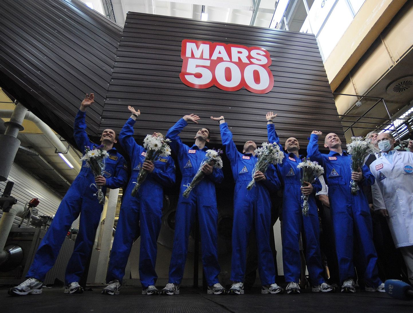 Mars 500 uurimismissioonil osalejad