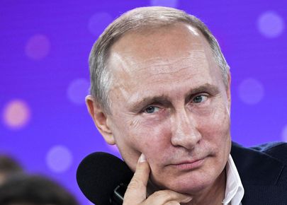Vladimir Putin Foto: Alexei Nikolsky / AP / Scanpix