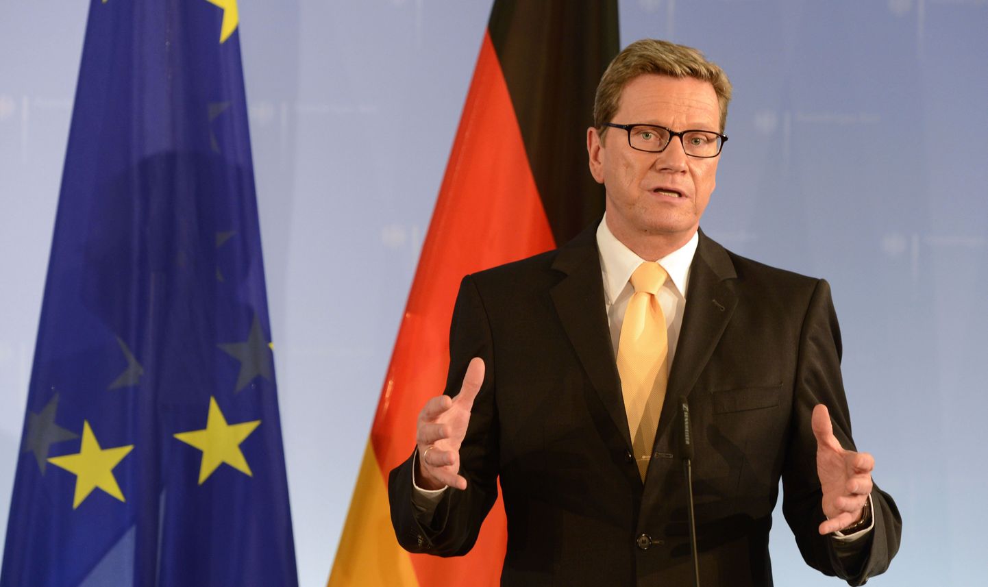 Saksa välisminister Guido Westerwelle