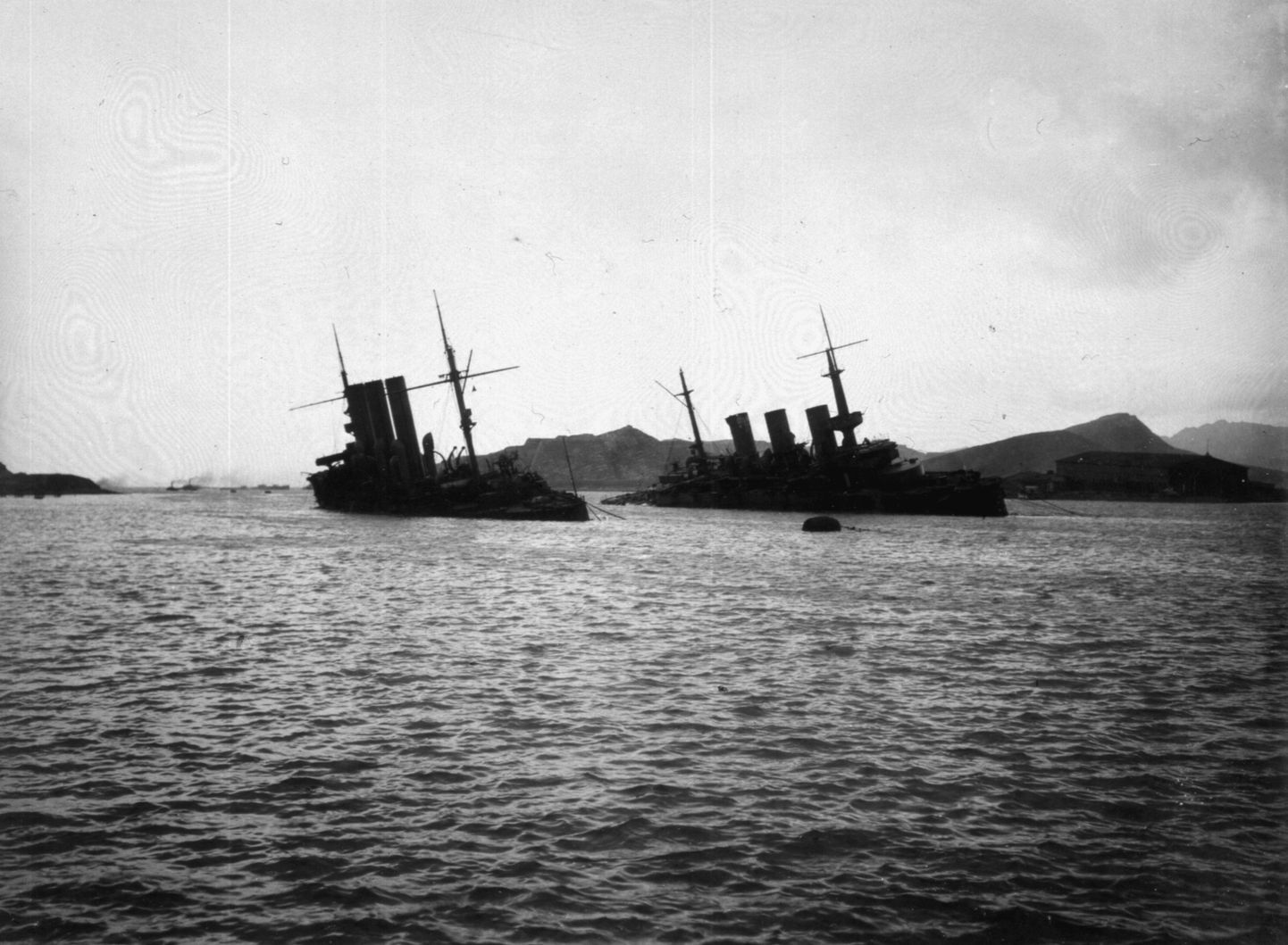 Осада Порт-Артура в 1904 году.