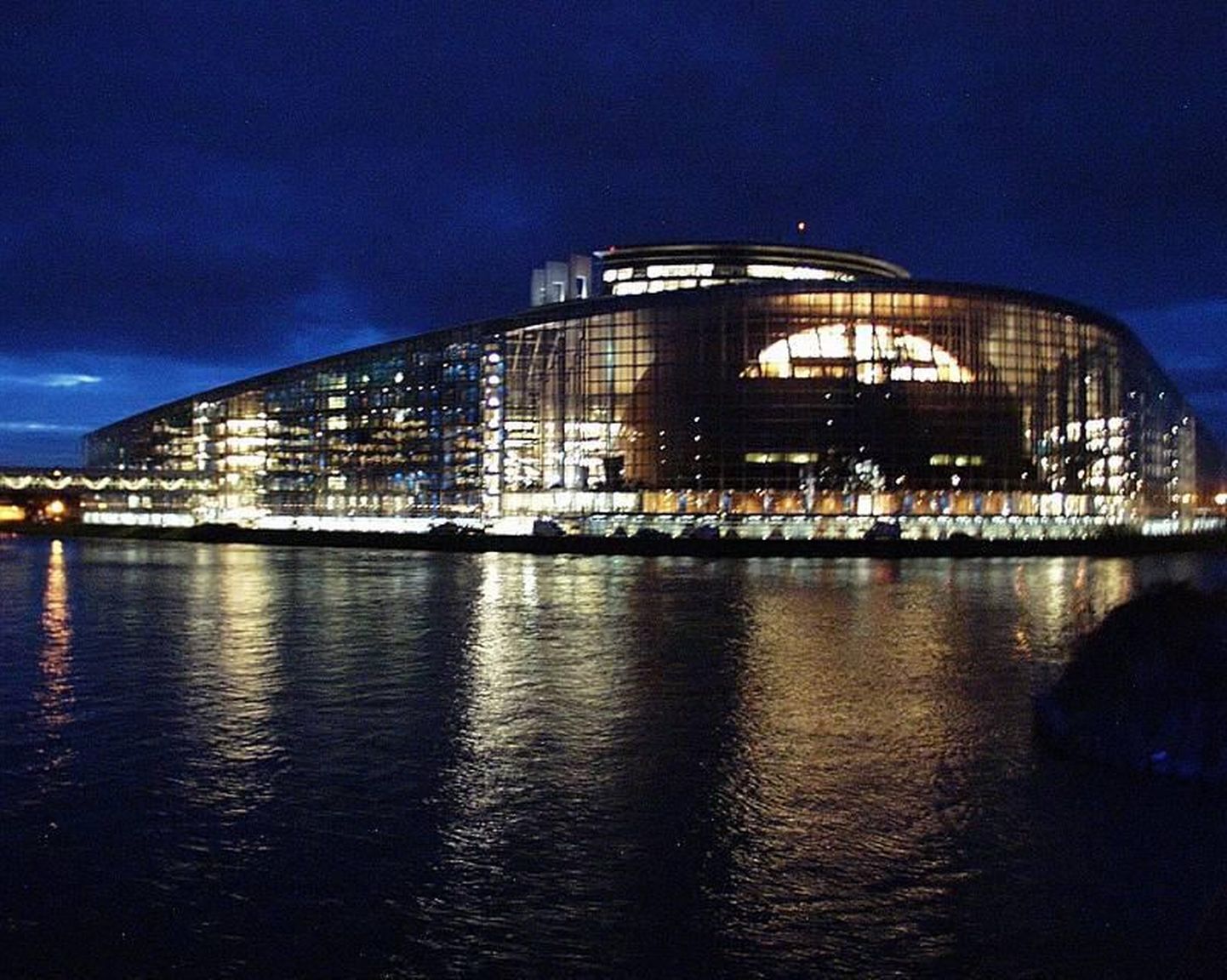 Euroopa Parlamendi hoone Strasbourgis.