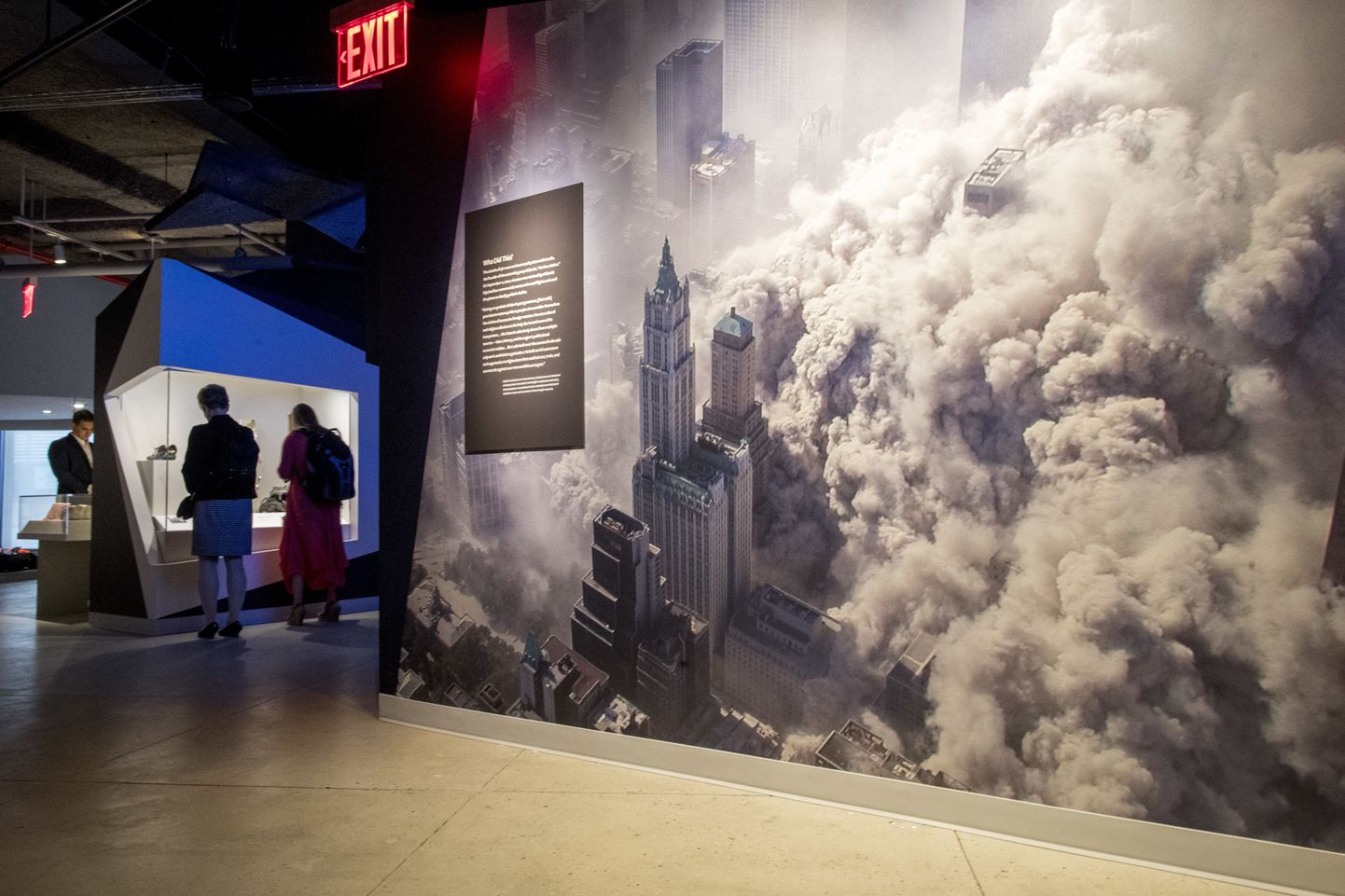 2001. aasta 11. septembri terrorirünnakutele pühendatud muuseum New Yorgis.