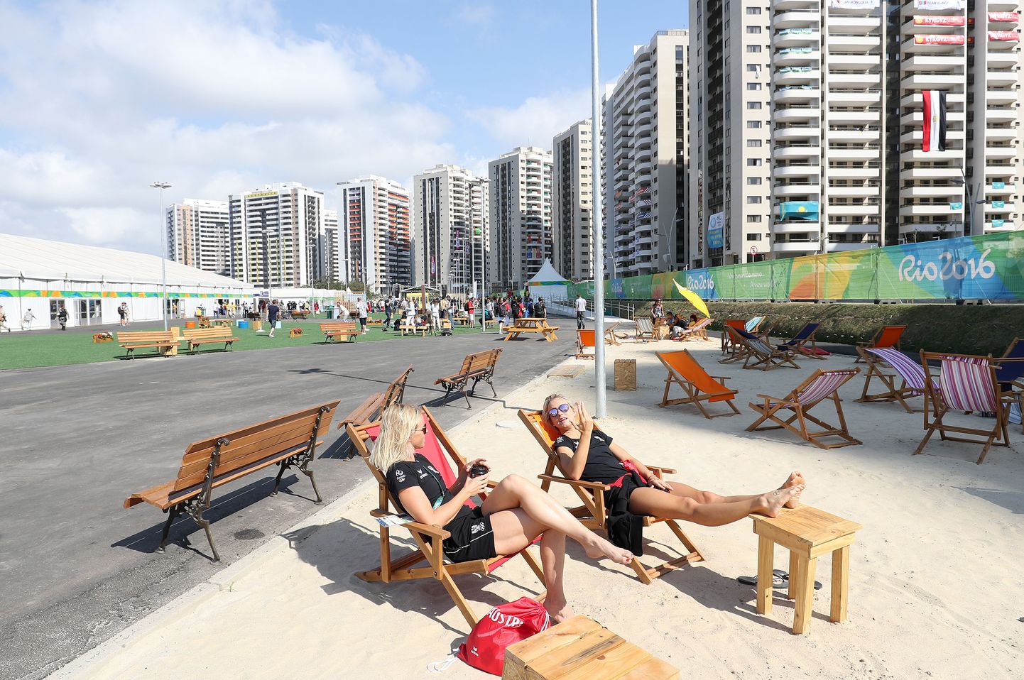 Олимпийская деревня в Рио.