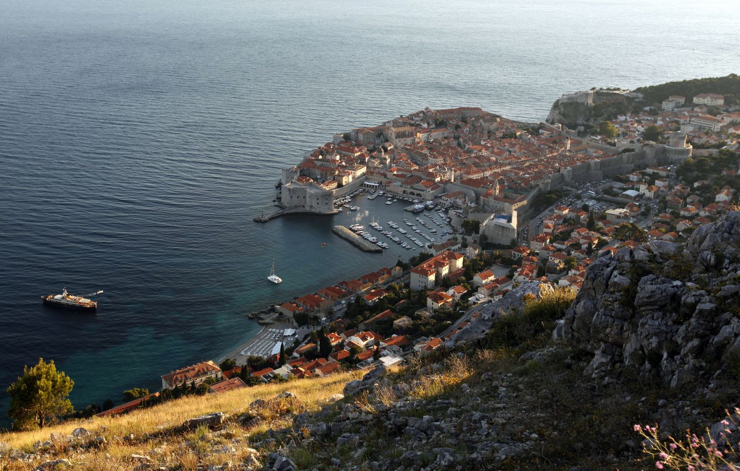 Dubrovnik Horvaatias.