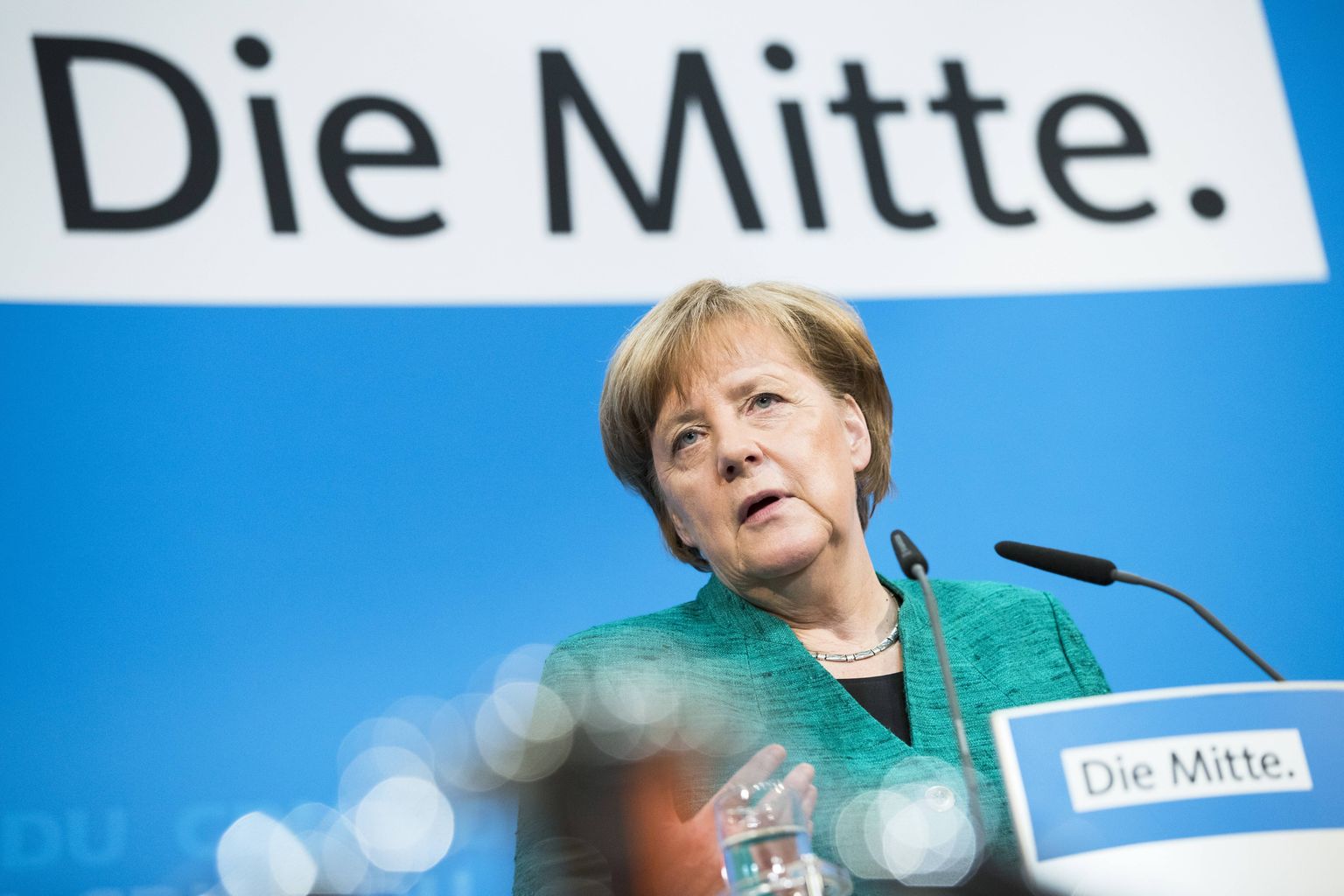 Angela Merkel.
