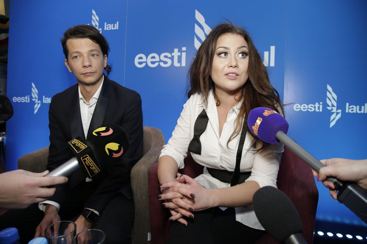 Eesti Laul 2015 finaali võitjad Elina Born ja Stig Rästa