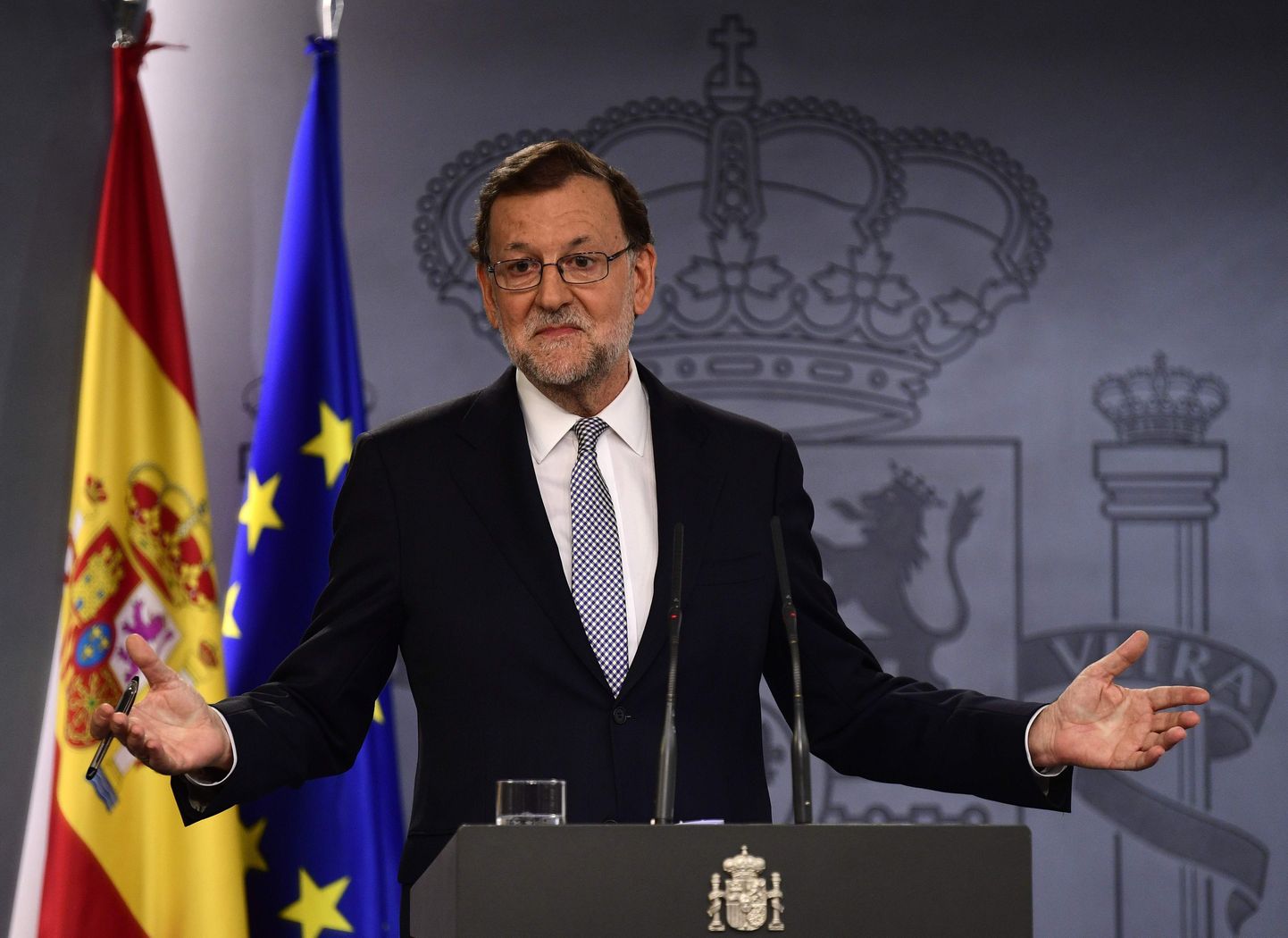 Hispaania peaministri kohusetäitja Mariano Rajoy.