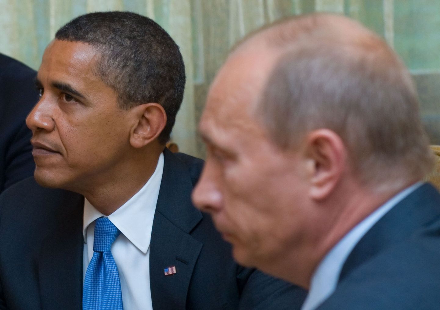 USA president Barack Obama kohtus täna Vene Föderatsiooni peaministri Vladimir Putiniga.