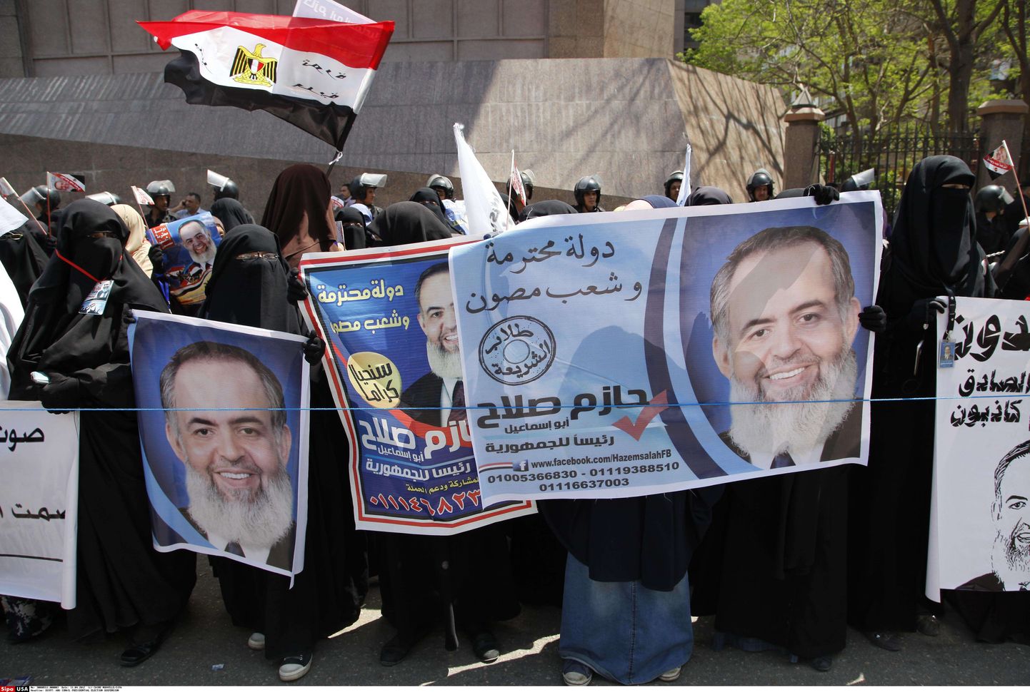 Protestijad Egiptuses presidendivalimiste eel.
