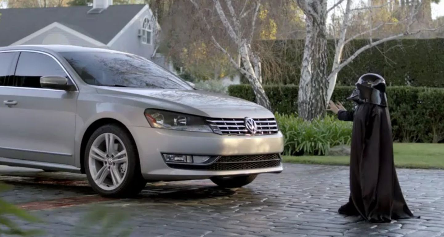 Kaader Volkswageni reklaamist