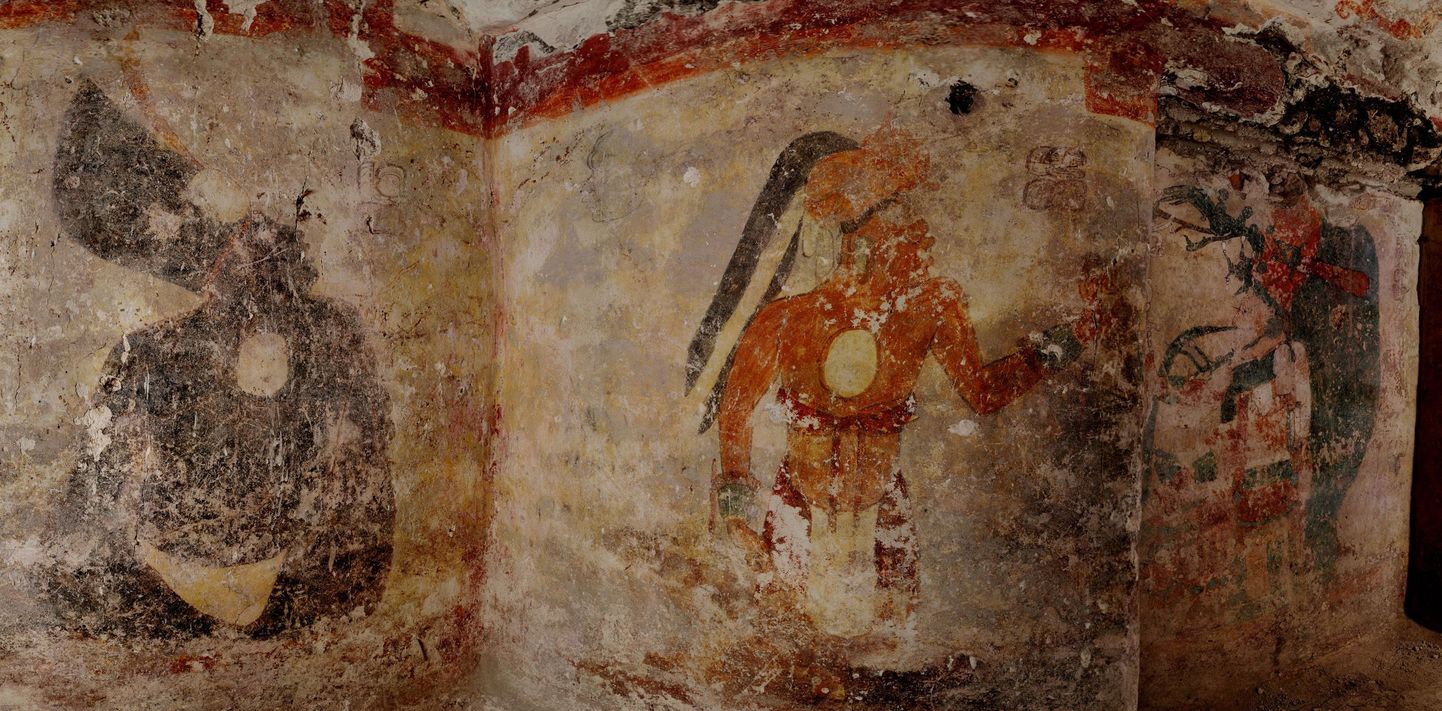 Guatemalalased leidsid köögiseinalt maiade seinamaalingu