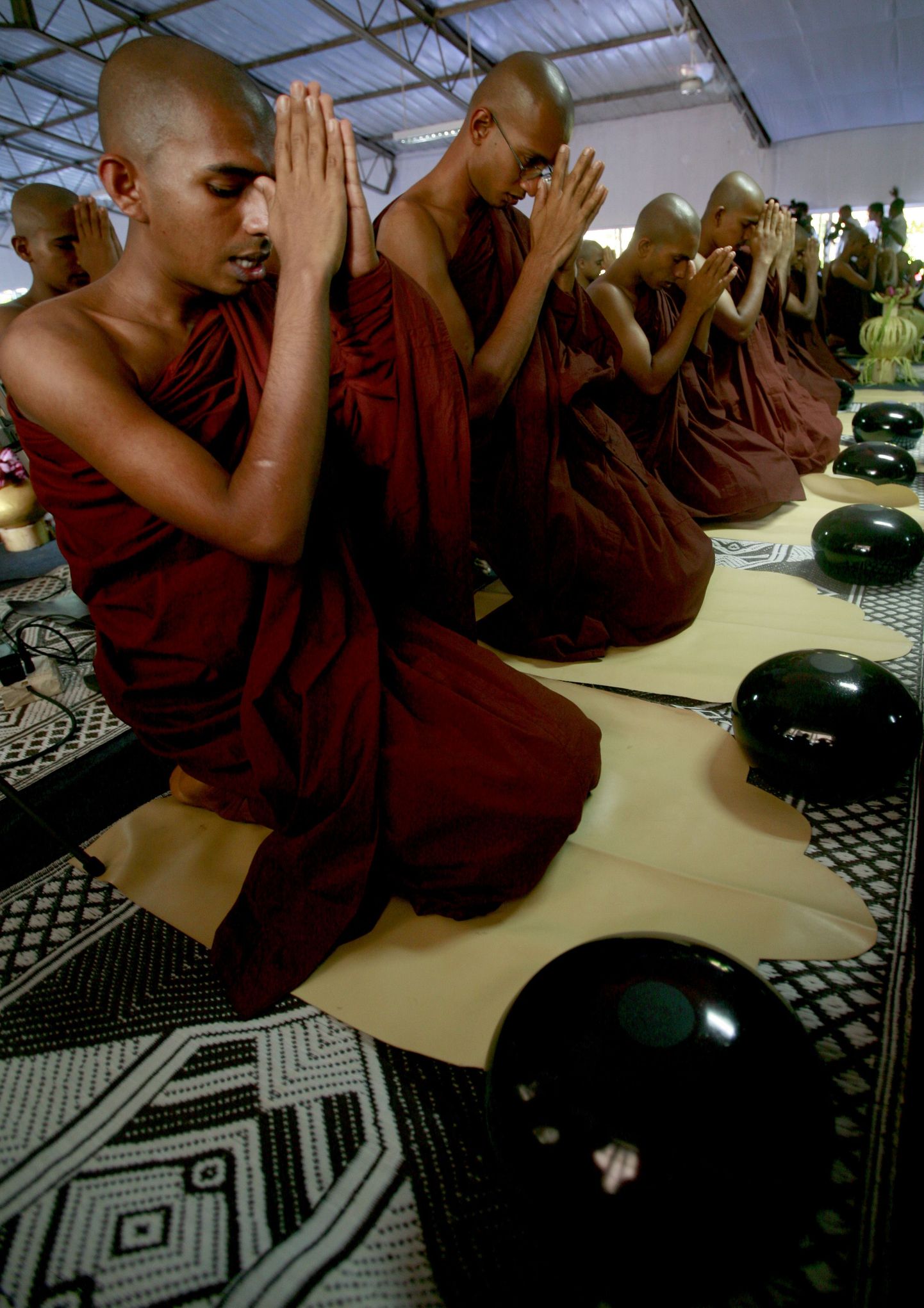Buda mungad läbivad põlvili 800-kilomeetrise teekonna