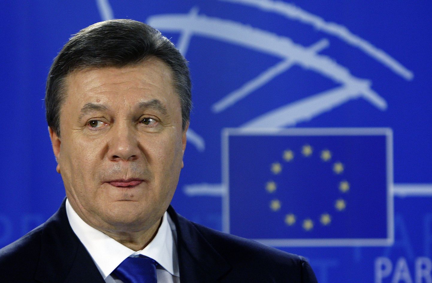 Ukraina president Viktor Janukovõtš mullu märtsis Brüsselis.