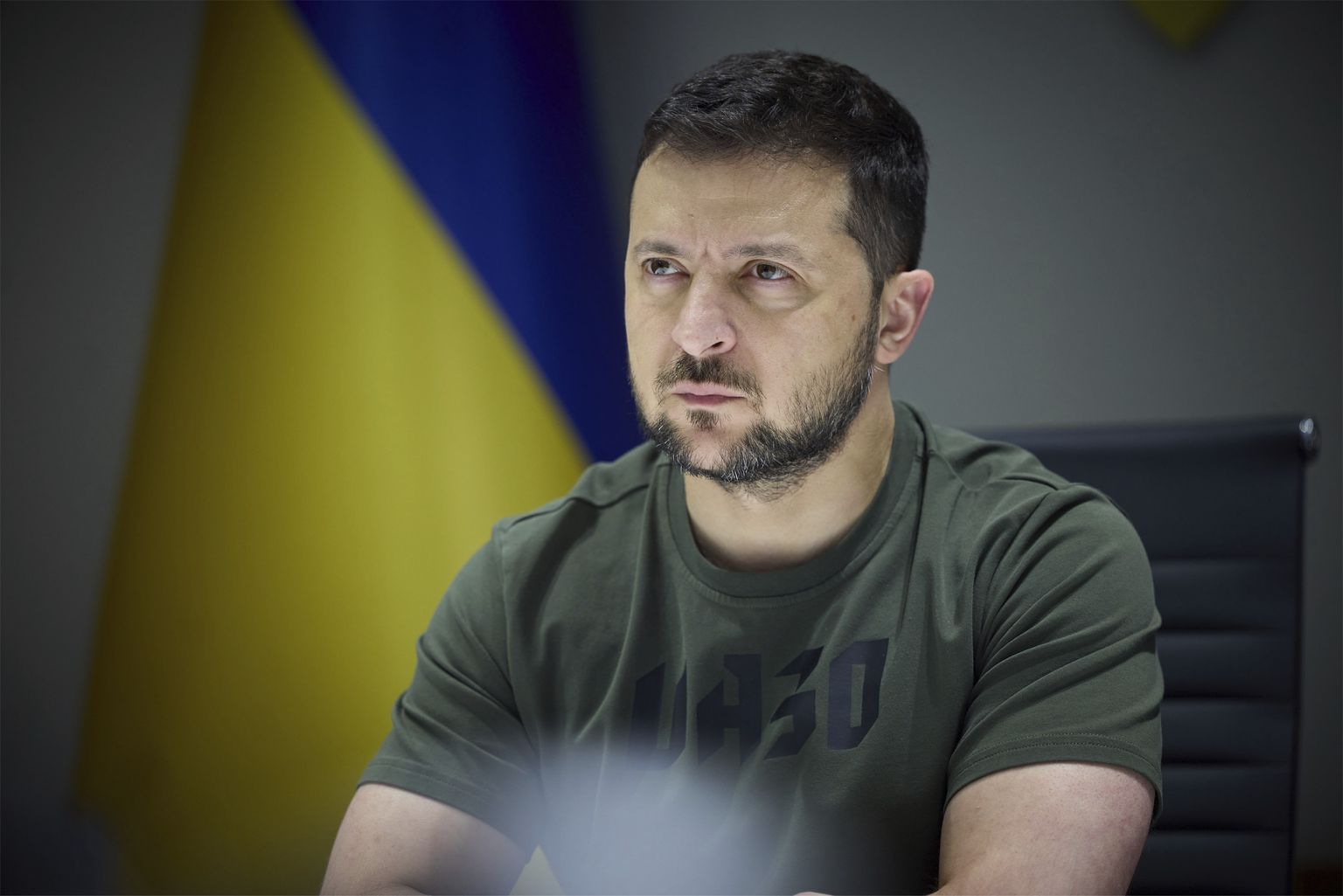 Ukraina president Volodõmõr Zelenskõi ennustab Ukrainale rasket talve.