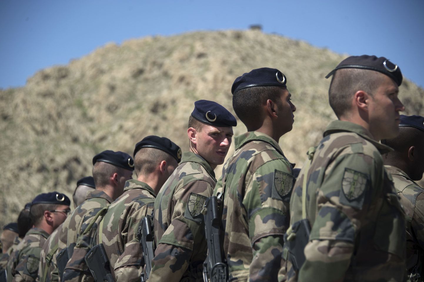 Prantsuse sõdurid Afganistanis.