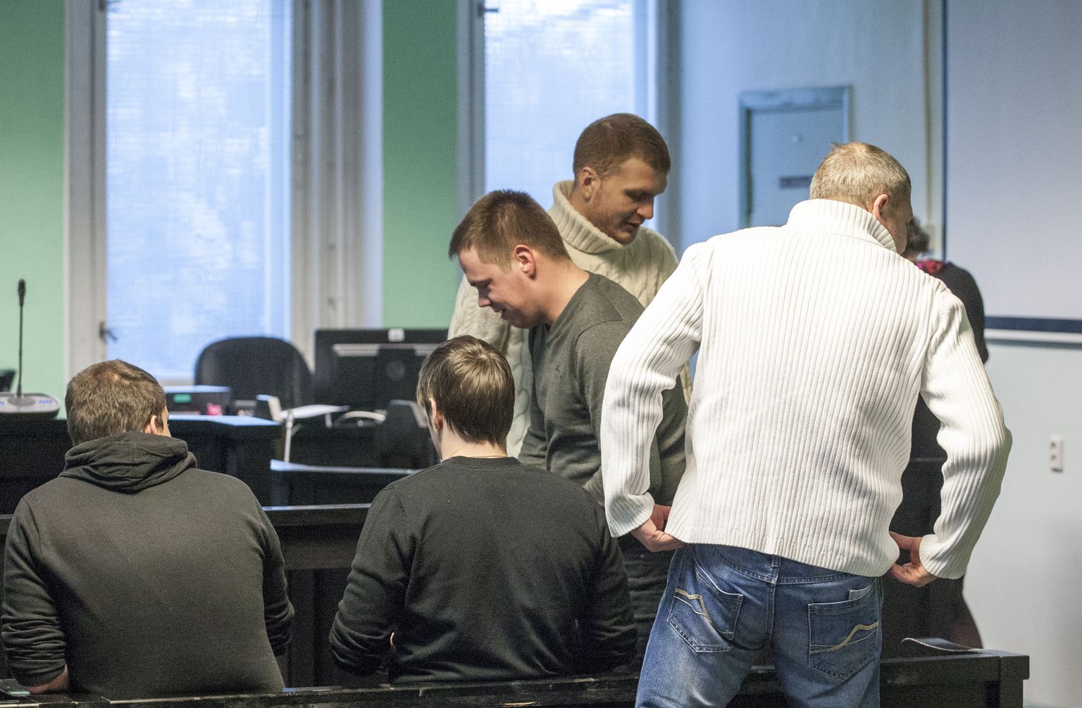 Vassili Klimov, Arkadi Sidorov, Rodion Politov, X, Jevgeni Gavriljuk ja Vladislav Erli.
