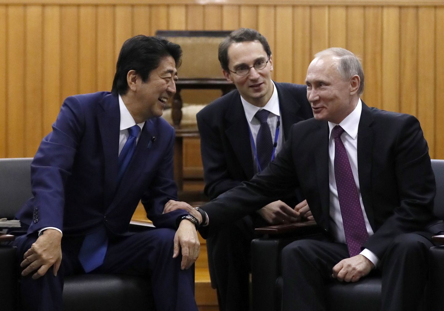 Jaapani peaminister Shinzo Abe ja Venemaa president Vladimir Putin