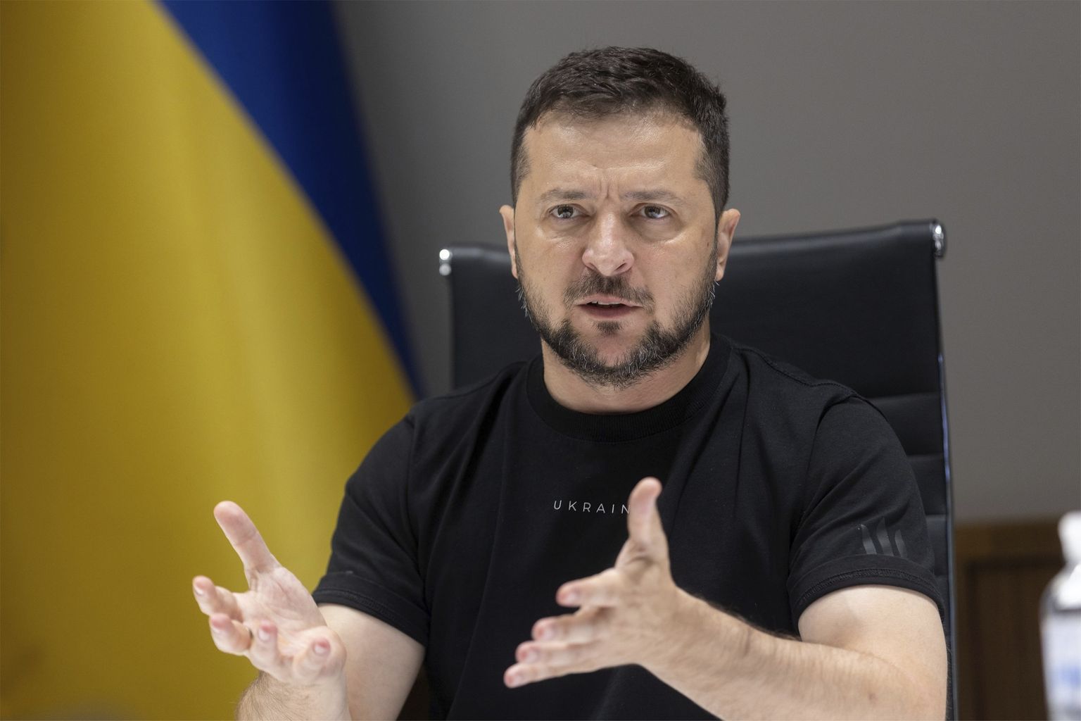 Ukraina president Volodõmõr Zelenskõi.
