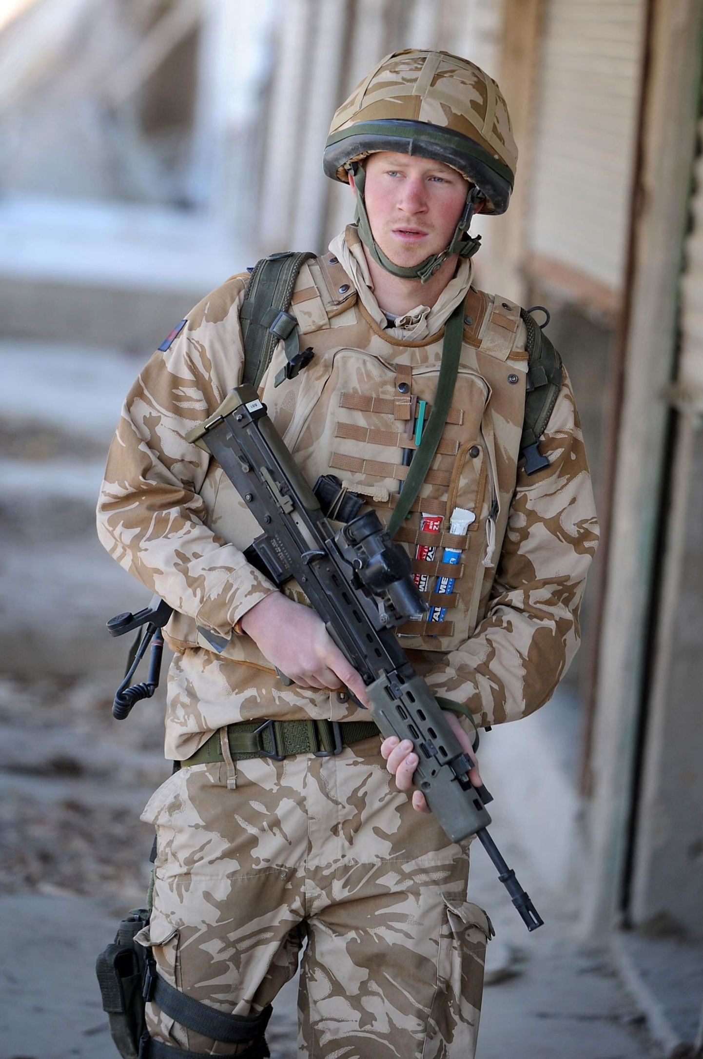 Prints Harry 2008. aastal Afganistanis Helmandi provintsis patrullimas