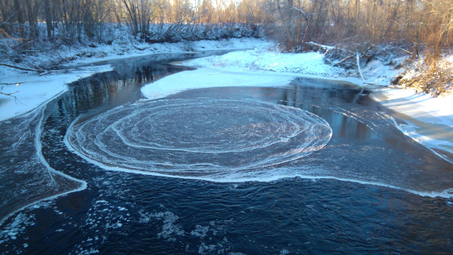 Водоворот в реке