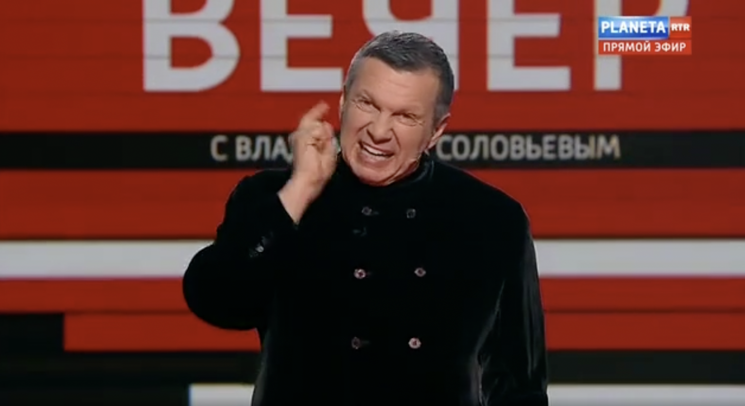 Vladimir Solovjov, Venemaa ajakirjanik, raadio- ja telesaatejuht ning esipropagandist.