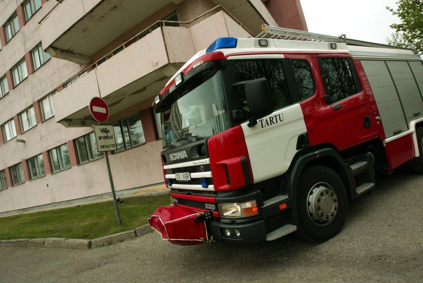Tuletõrjeauto Tartus