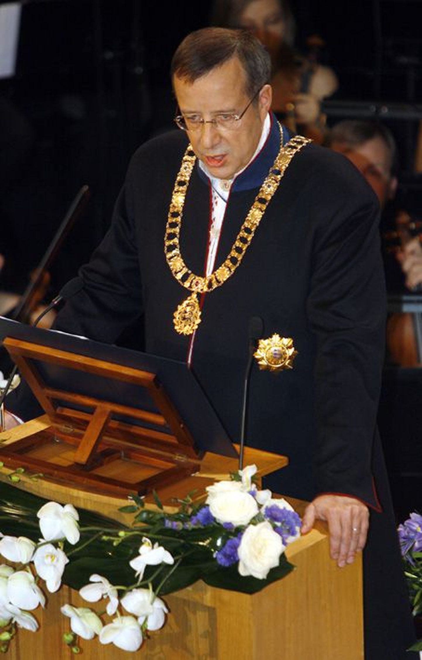 President Toomas Hendrik Ilves.