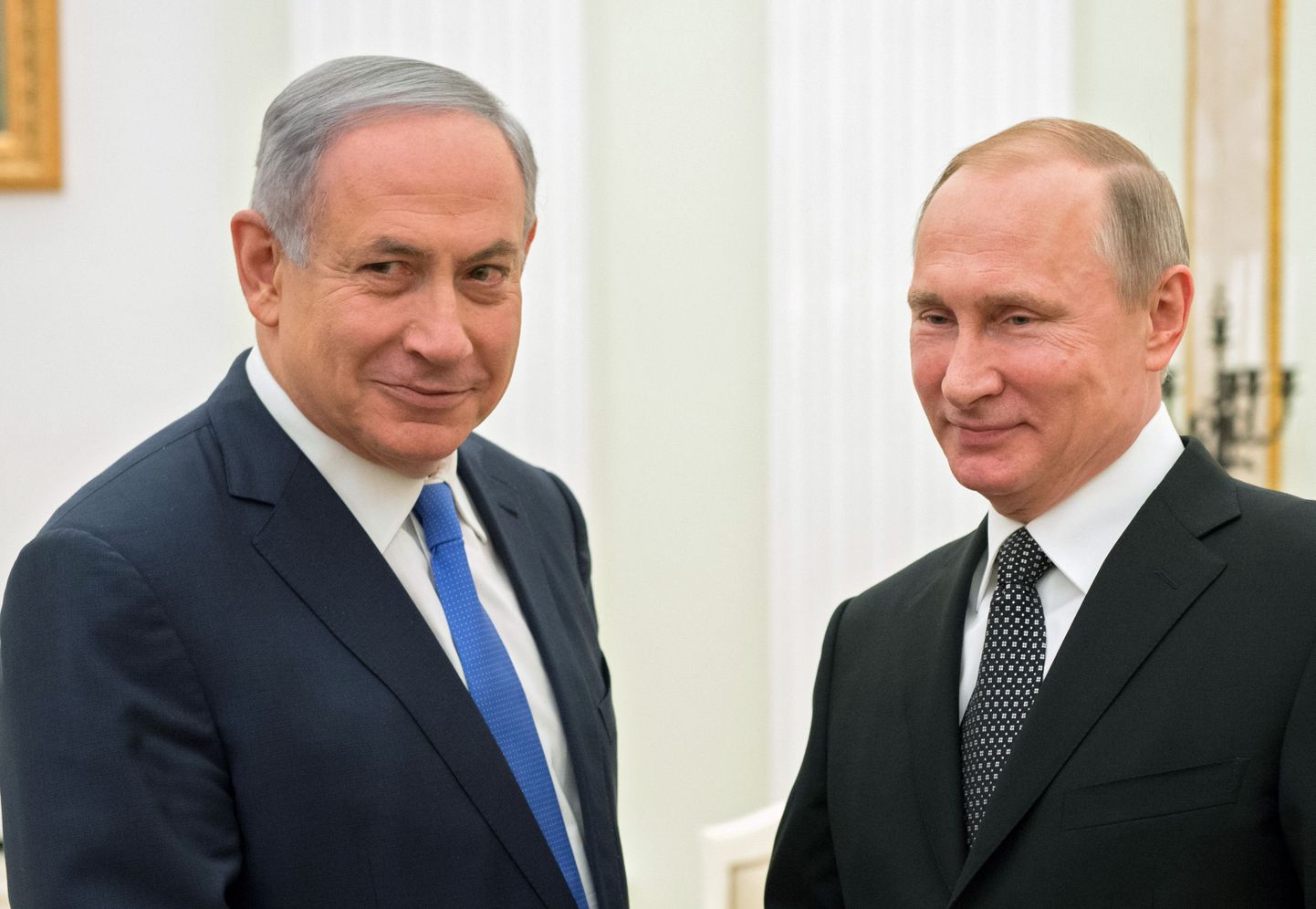 Iisraeli peaminister Benjamin Netanyahu ja Venemaa president Vladimir Putin.