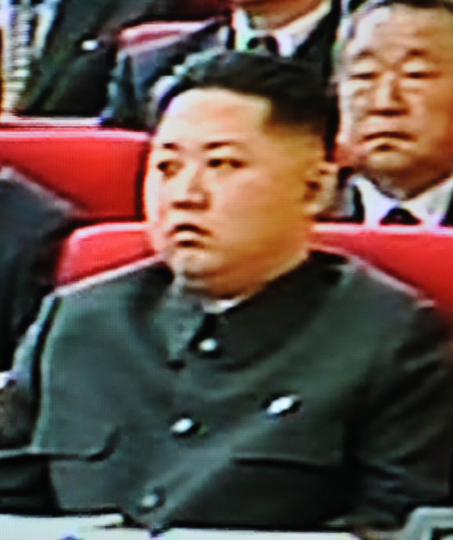 Lõuna-Korea uudisteagentuuri Yonhap 28. septembril avaldatud foto, millel on aravatavalt Kim Jong-un.
