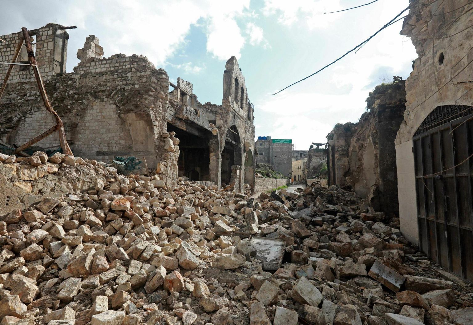 Maavärin laastas Aleppo ajaloolise väärtusega vanalinna.